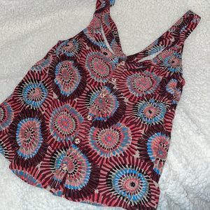 American‎ Rag tie-dye tank